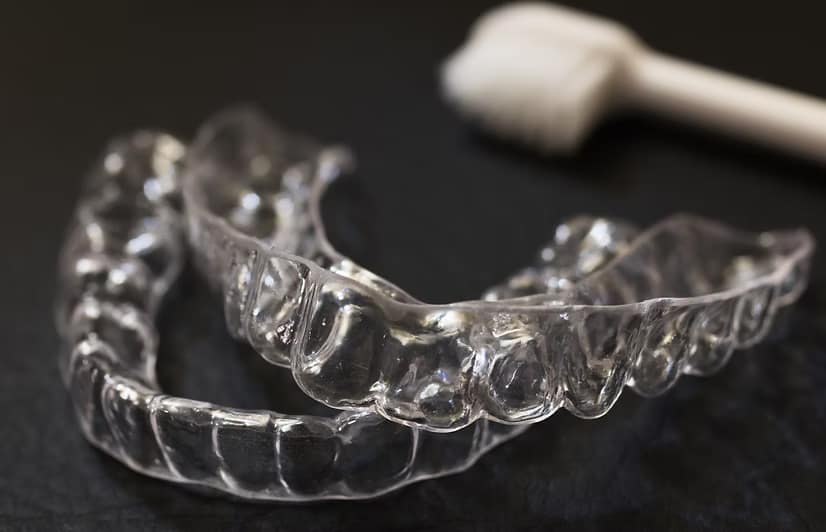 透明マウスピース型矯正装置